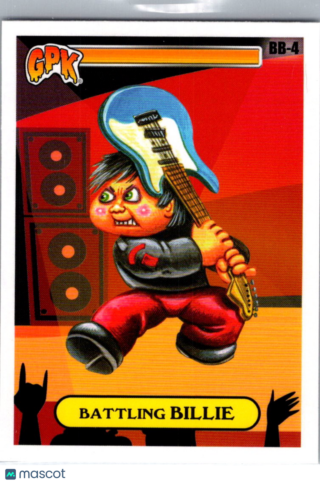 Battling Billie 2025 Topps Garbage Pail Kids x Green Day Battle of Bands #BB-4