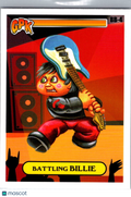 Battling Billie 2025 Topps Garbage Pail Kids x Green Day Battle of Bands #BB-4