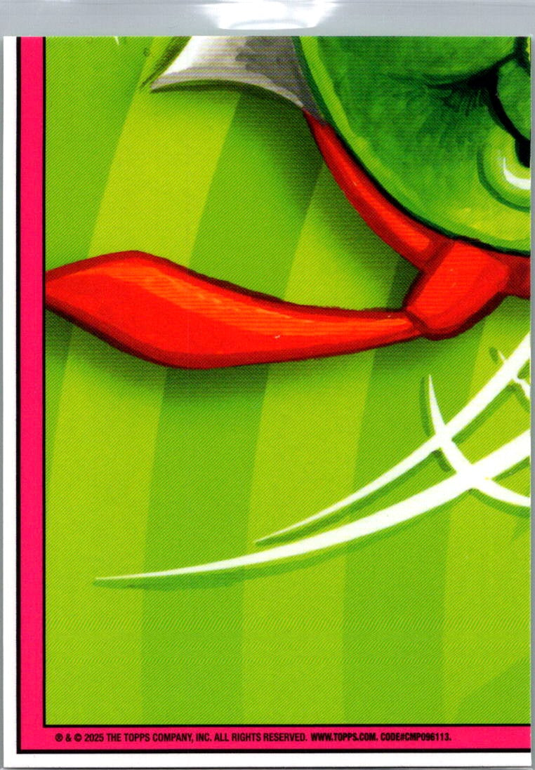 Hal Iday 2025 Topps Garbage Pail Kids x Green Day Green Border #7b
