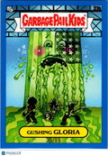Gushing Gloria 2025 Topps Garbage Pail Kids x Green Day Blue 35/99 #37b