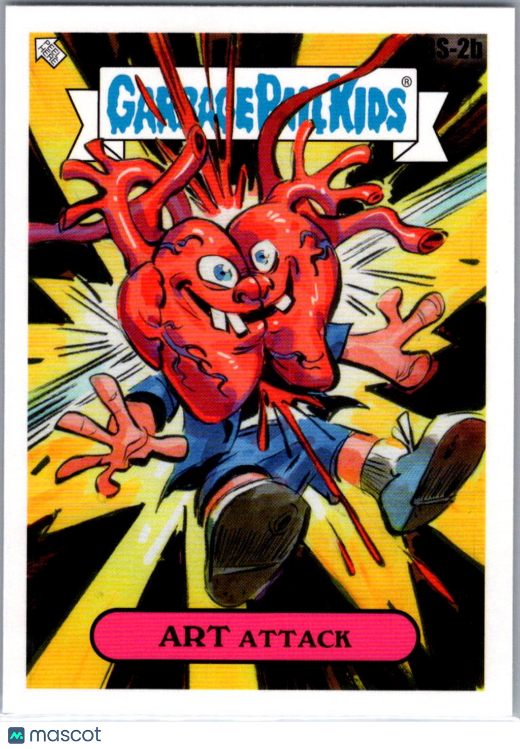 Art Attack 2025 Topps Garbage Pail Kids x Green Day B Sides Checklist #BS-2b
