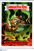 Like a Rat Does Cheese 2025 Topps Garbage Pail Kids x Green Day B Sides #BS-5a
