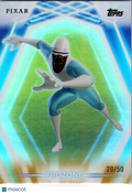 Frozone 2026 Topps Disney Neon Gold Foil 20/50 #56