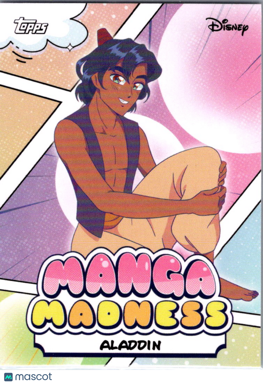 Aladdin 2026 Topps Disney Neon Manga Madness Insert #MM-11
