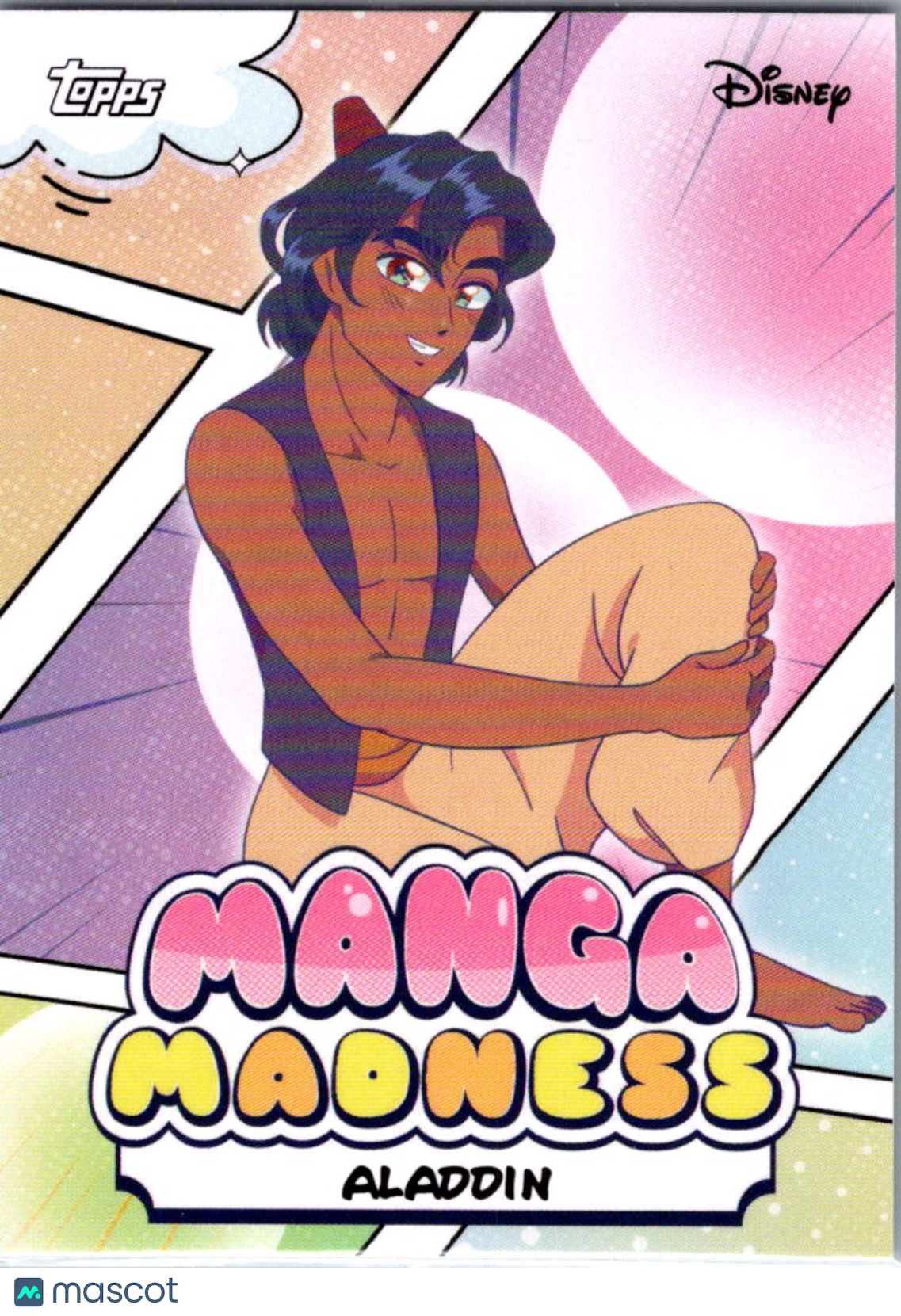 Aladdin 2026 Topps Disney Neon Manga Madness Insert #MM-11