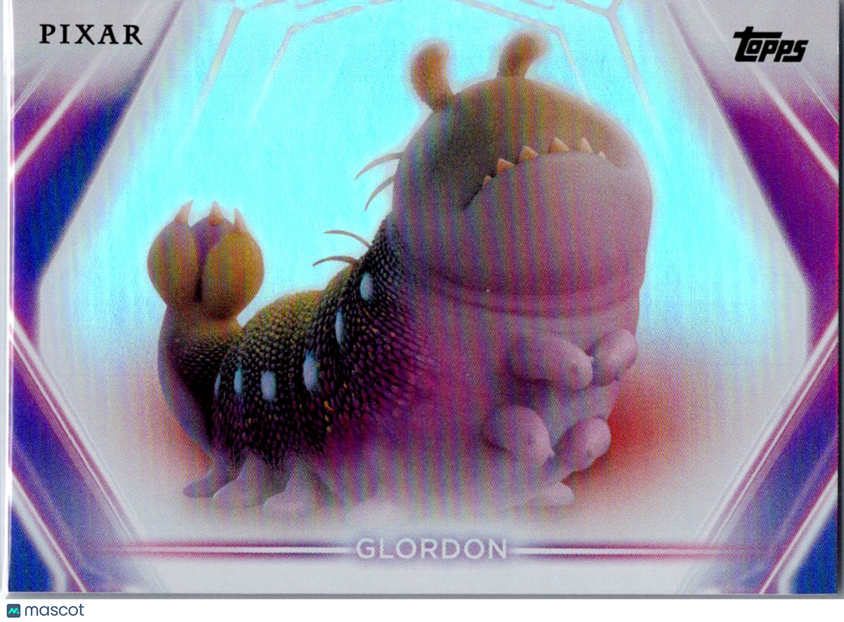 Glordon 2026 Topps Disney Neon Rainbow Foil #147