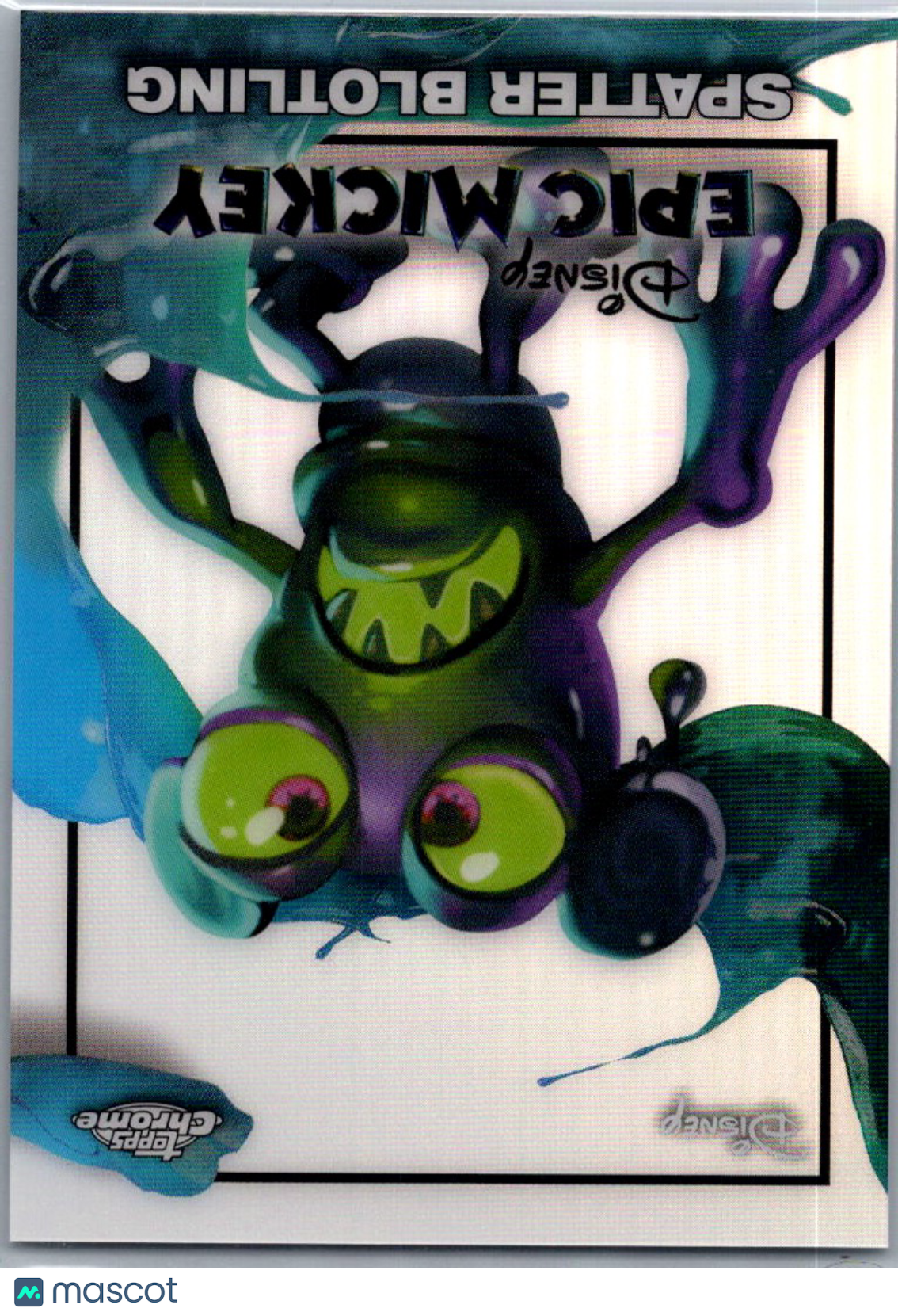 Spatter Blotling 2026 Topps Chrome Disney Epic Mickey #EM-18