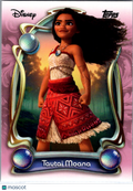 Tautai Moana 2025 Topps Disney Wonder Tier 1 #87