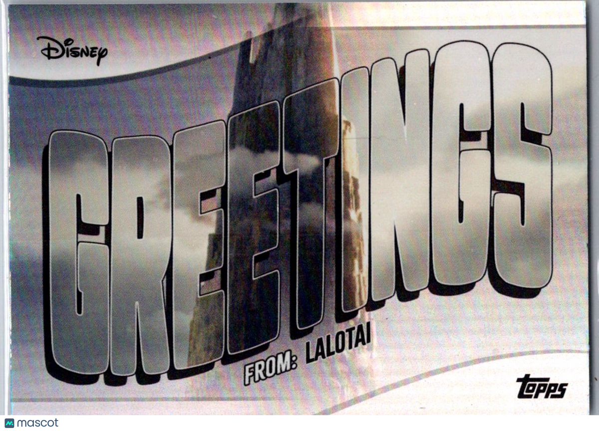 Greetings From Lalotai 2025 Topps Disney Wonder Insert #GF-11