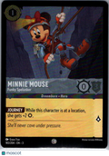 2024 Lorcana Into the Inklands Minnie Mouse Cold Foil #183/204