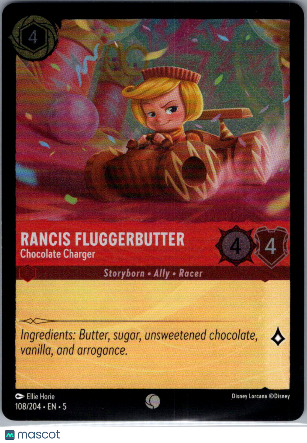 2024 Lorcana Shimmering Skies Rancis Fluggerbutter Cold Foil #108/204