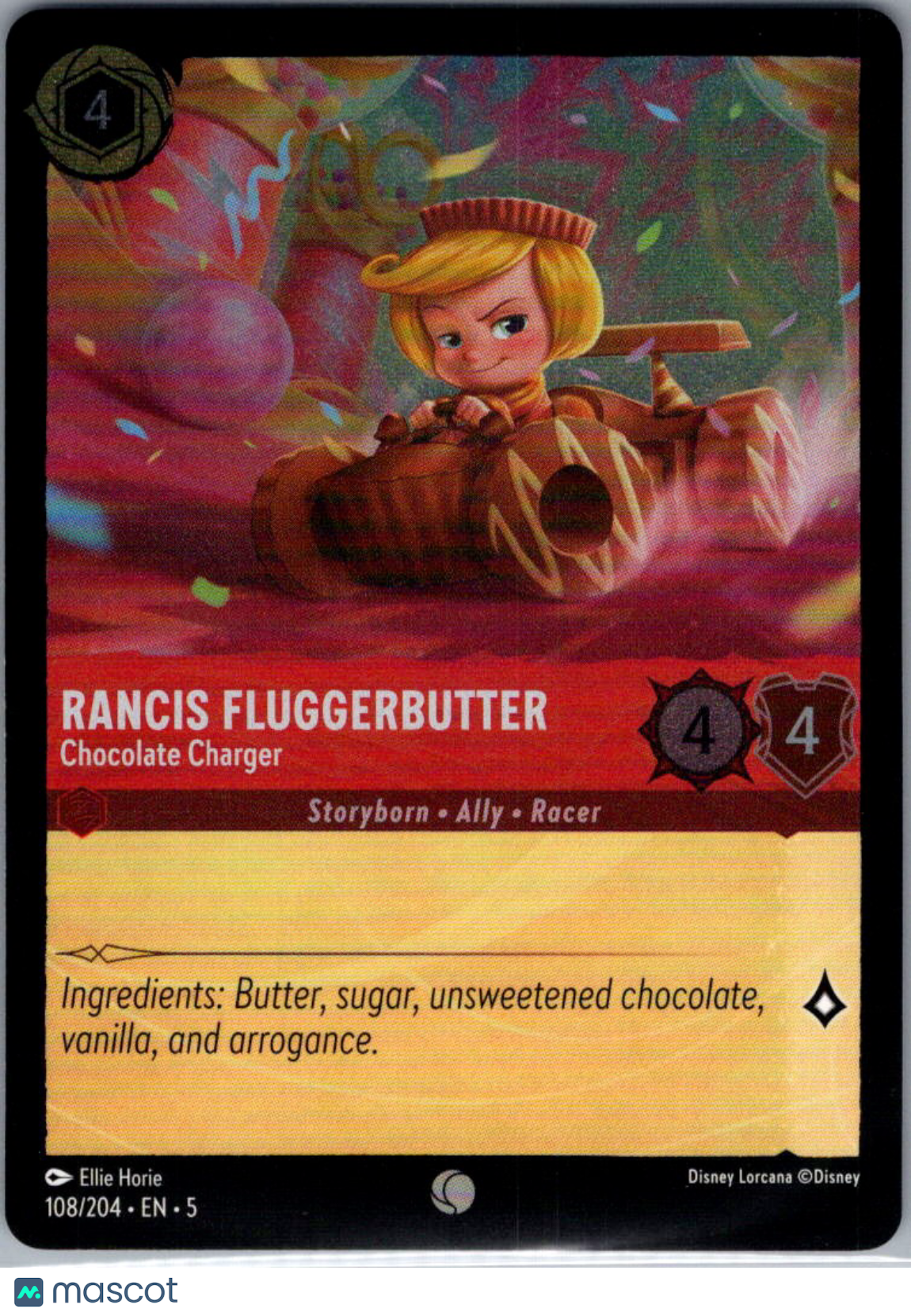 2024 Lorcana Shimmering Skies Rancis Fluggerbutter Cold Foil #108/204