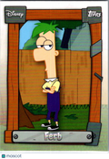 Ferb 2025 Topps Disney Neon Phineas & Ferb #P&F-2