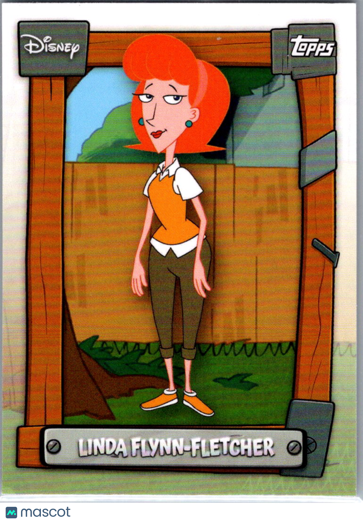 Linda Flynn-Fletcher 2025 Topps Disney Neon Phineas & Ferb #P&F-7