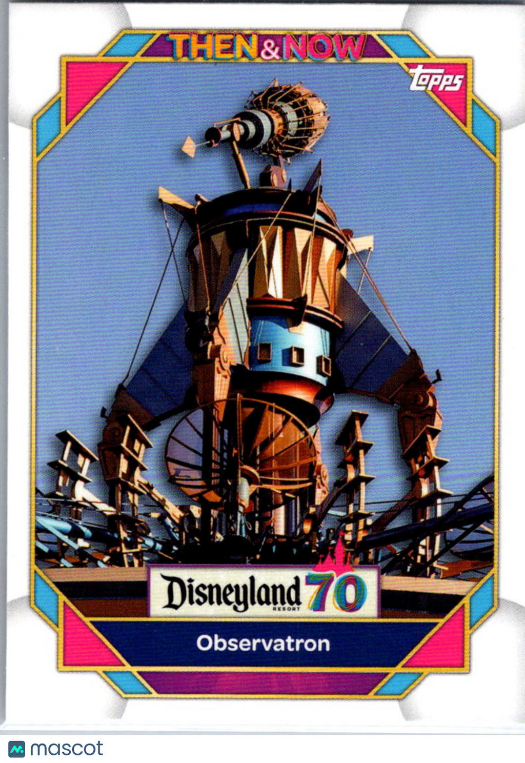 Observatron 2025 Topps Disneyland 70th Aniversary Then & Now #59
