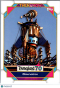 Observatron 2025 Topps Disneyland 70th Aniversary Then & Now #59
