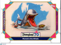 Monstro the Whale 2025 Topps Disneyland 70th Aniversary Concept Art #142