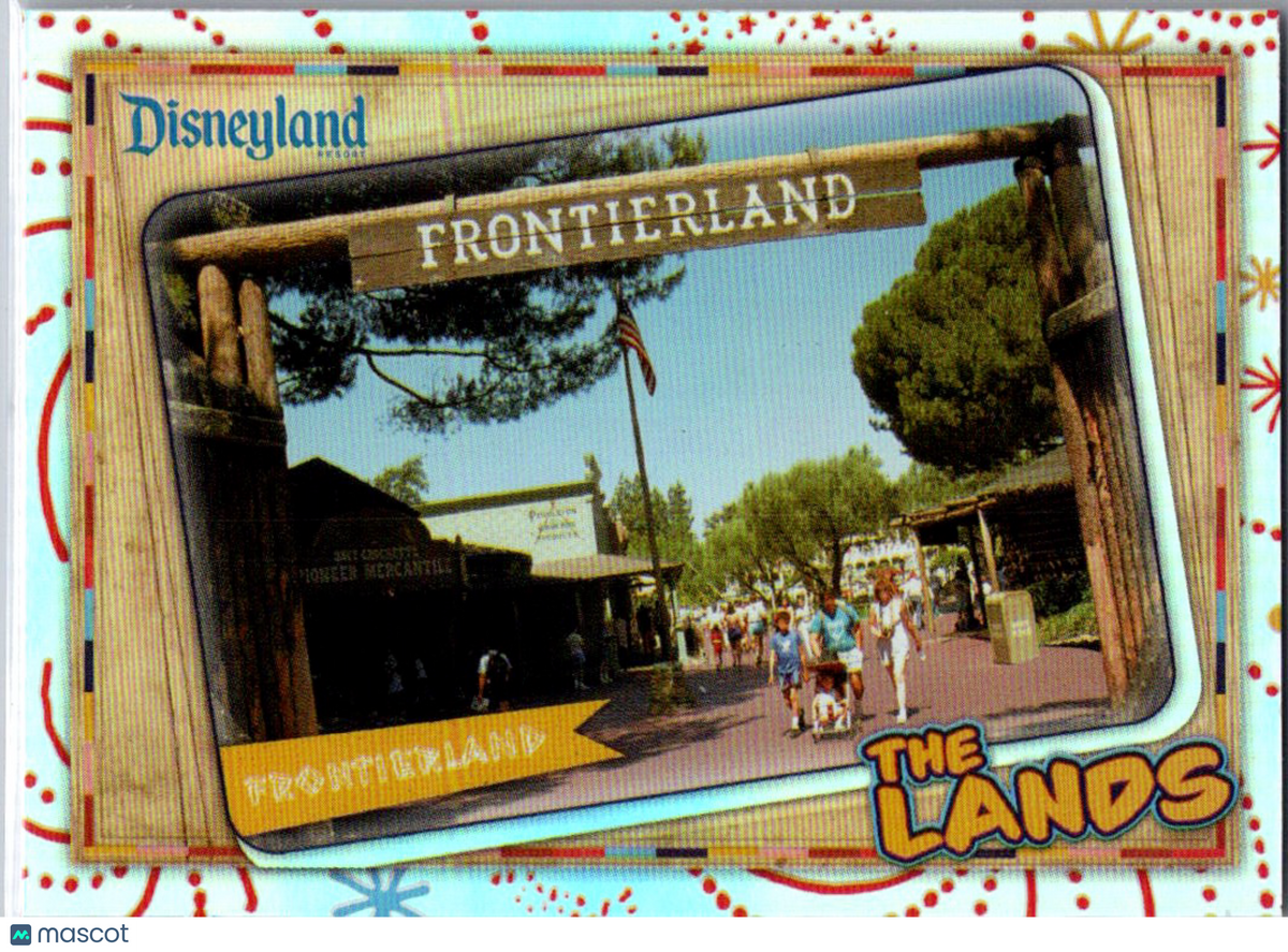Frontierland 2025 Topps Disneyland 70th Aniversary The Lands #LNDS-4