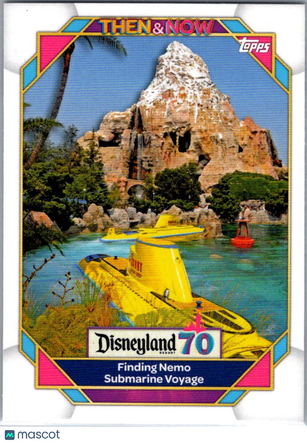 Finding Nemo Submarine 2025 Topps Disneyland 70th Aniversary Then & Now #64