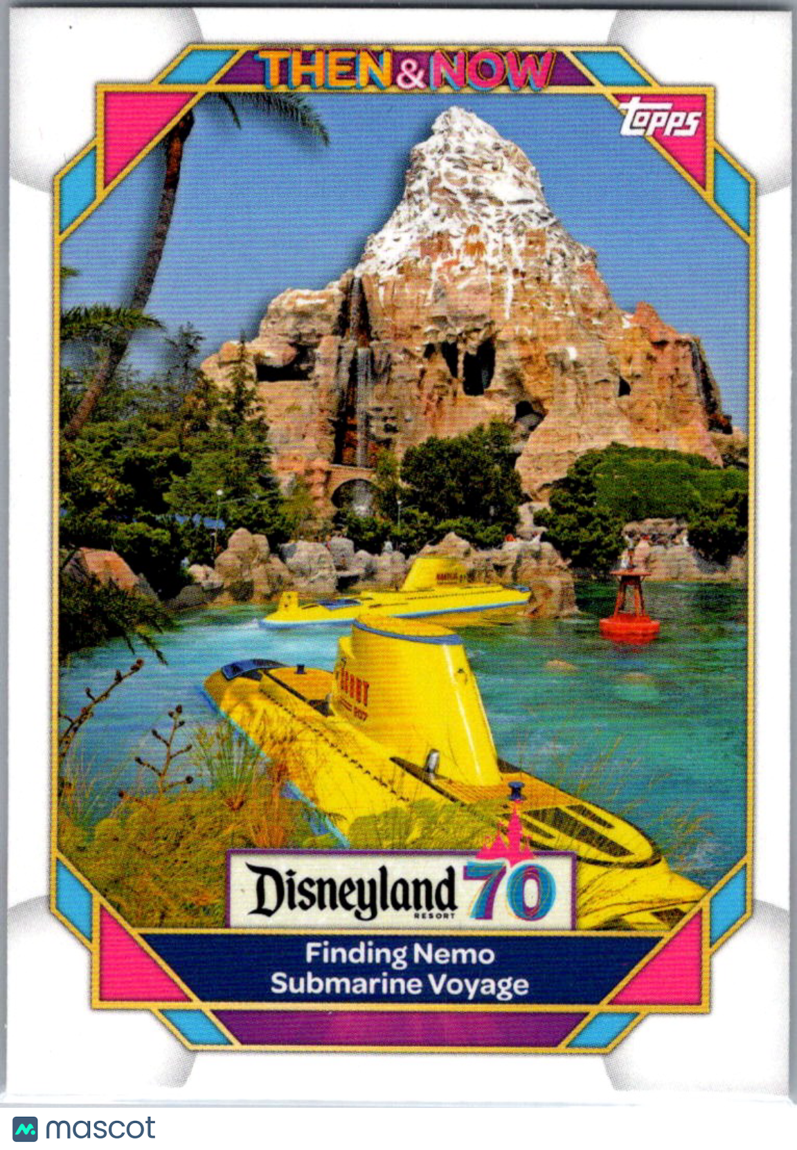 Finding Nemo Submarine 2025 Topps Disneyland 70th Aniversary Then & Now #64