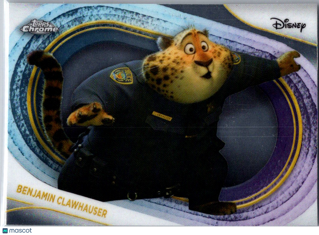 Benjamin Clawhauser 2025 Topps Chrome Disney #169