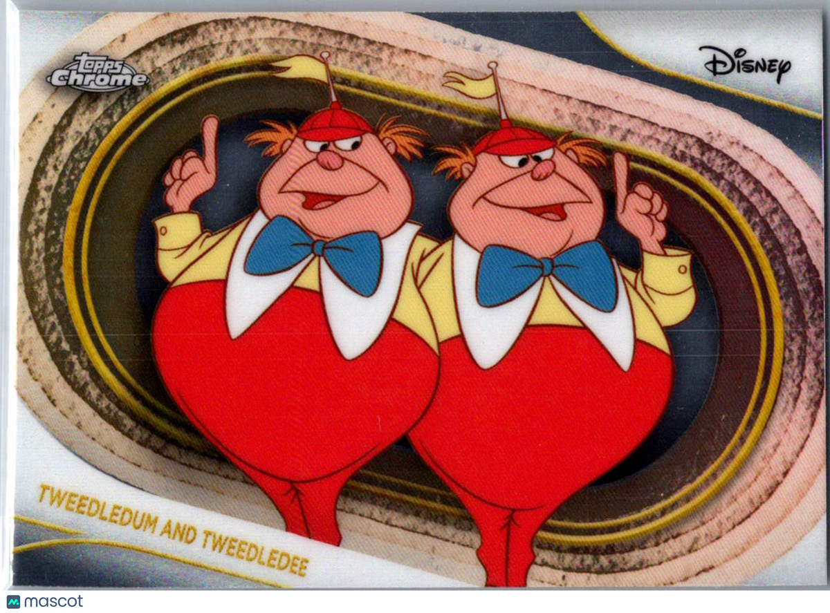 Tweedledum & Tweedledee 2025 Topps Chrome Disney 100 #179