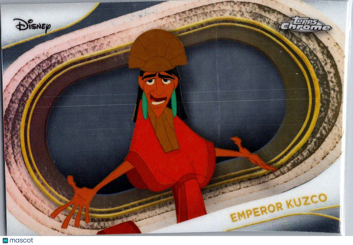 Emperor Kuzco 2025 Topps Chrome Disney #25