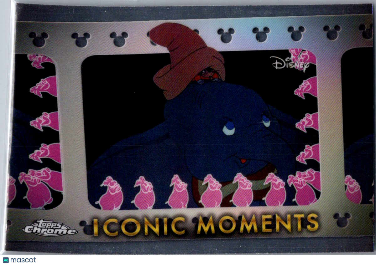 Pink Elephants on Parade 2025 Topps Chrome Disney Iconic Moments #IM-3