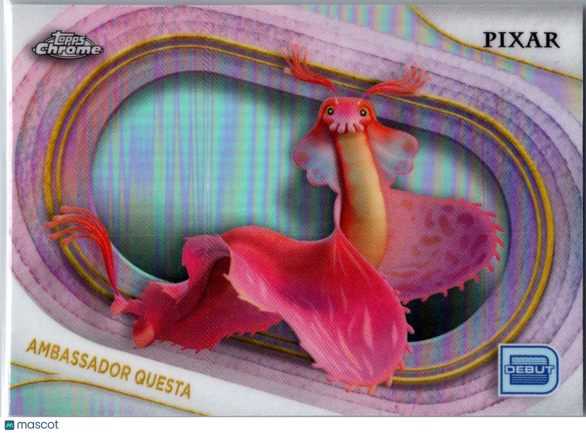 Ambassador Questa 2025 Topps Chrome Disney Pixar Refractor #134