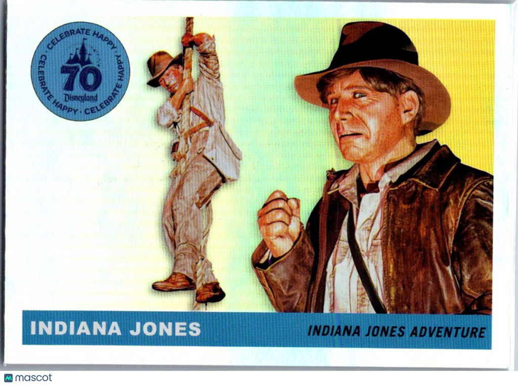 Harrison Ford 2025 Topps Disney 70th Aniversary Rainbow Foil #T55-6