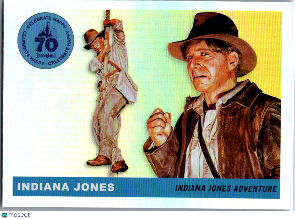 Harrison Ford 2025 Topps Disney 70th Aniversary Rainbow Foil #T55-6