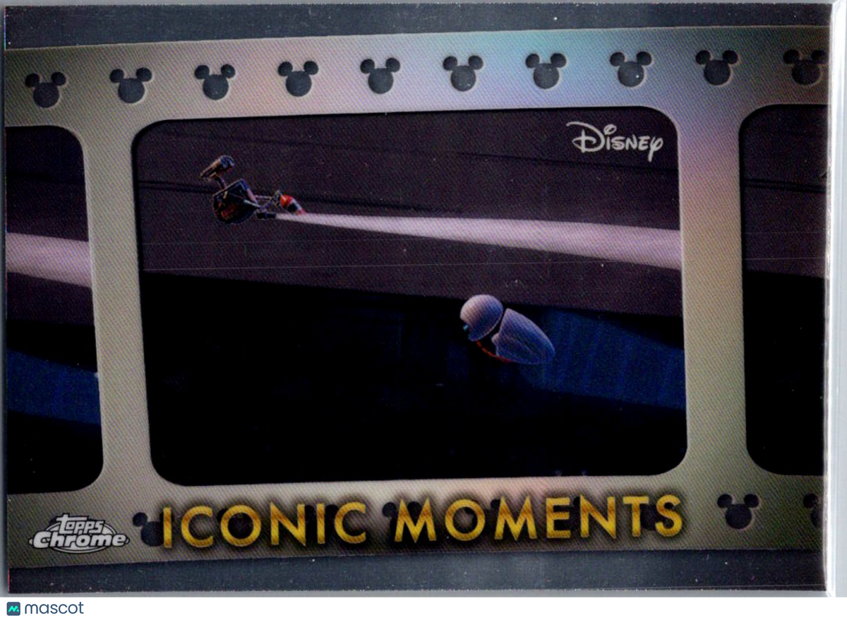 Wall-E Iconic Moments 2025 Topps Chrome Disney Insert #IM-13