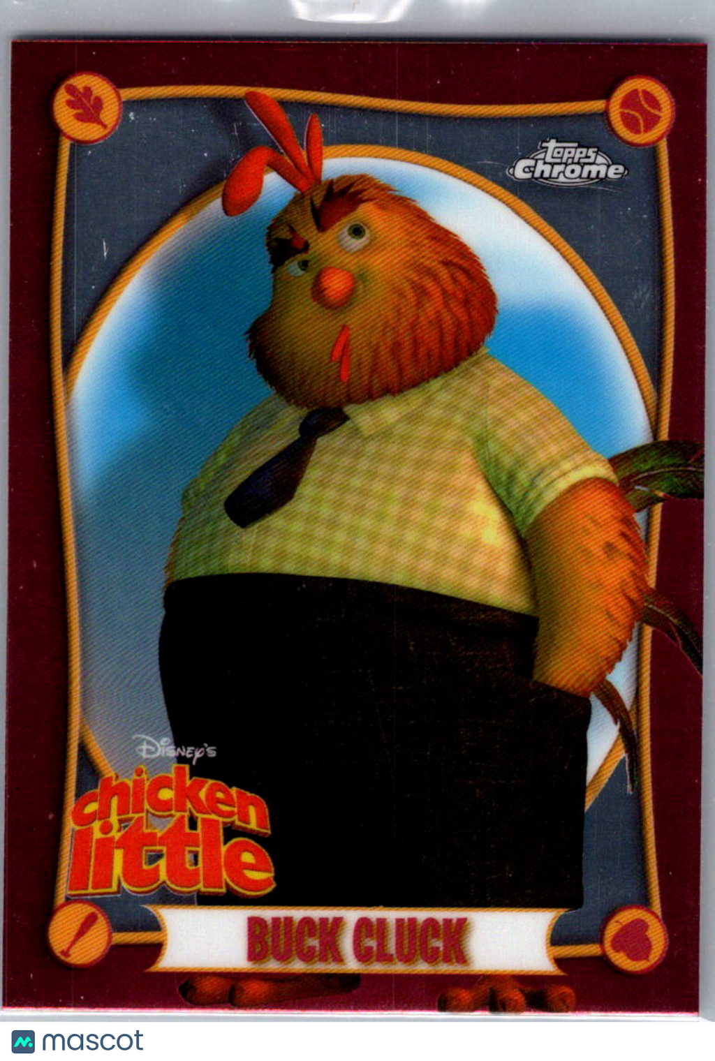 Buck Cluck 2026 Topps Disney Chrome Chicken Little #CL-6