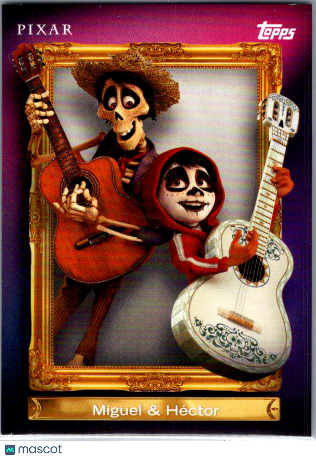 Miguel & Hector 2026 Topps Disney Neon Family First #FF-2