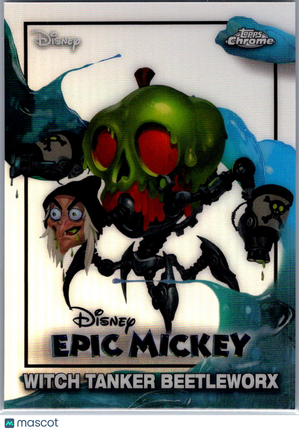 Witch Tanker Bettlework 2026 Topps Disney Neon Chrome Epic Mickey #EM-7