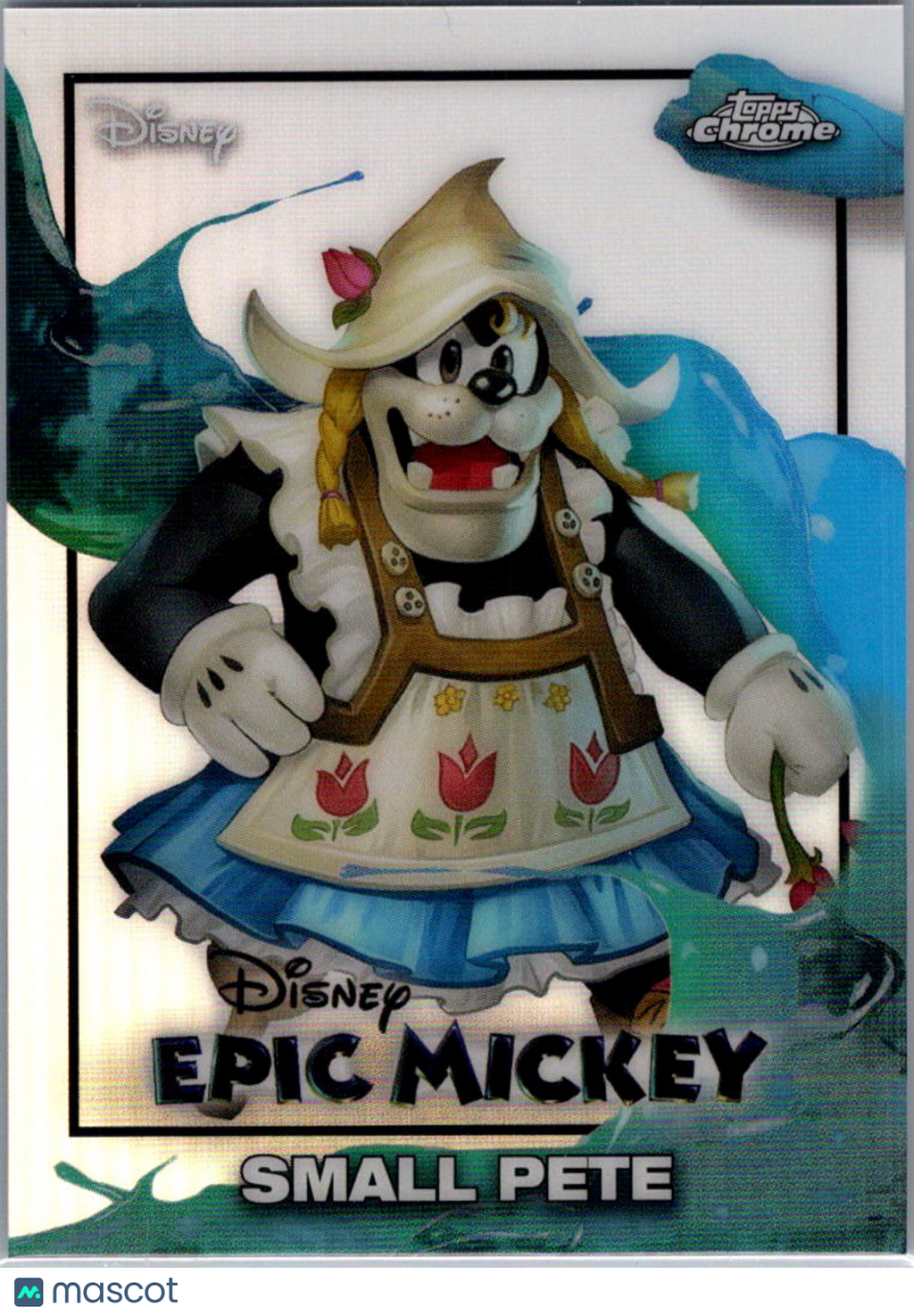 Small Pete 2026 Topps Disney Neon Chrome Epic Mickey #EM-13