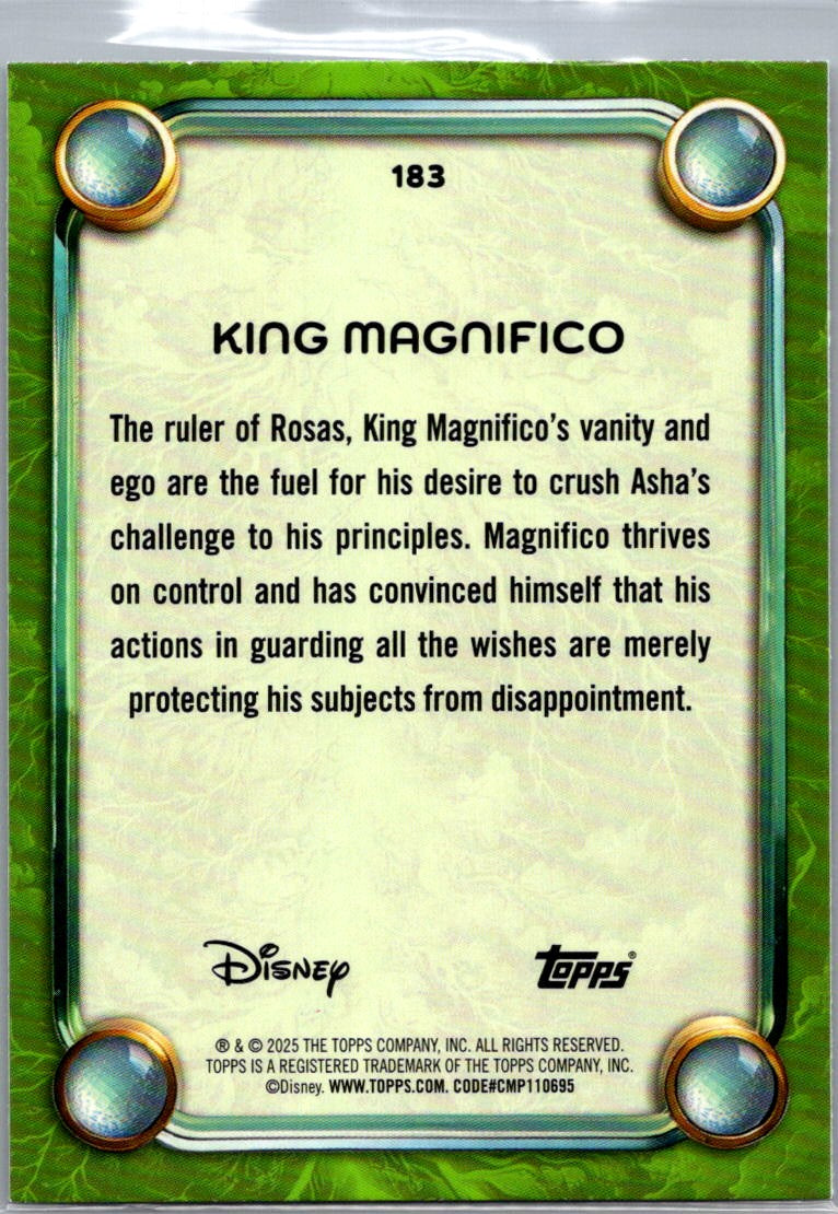 2025 Topps Disney Wonder King Magnifico #183