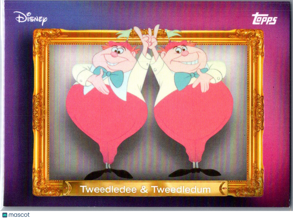 2026 Topps Disney Neon Tweedledee & Tweedledumb #FF-11