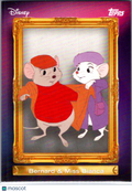 2026 Topps Disney Neon Brnard & Miss Bianca #FF-7