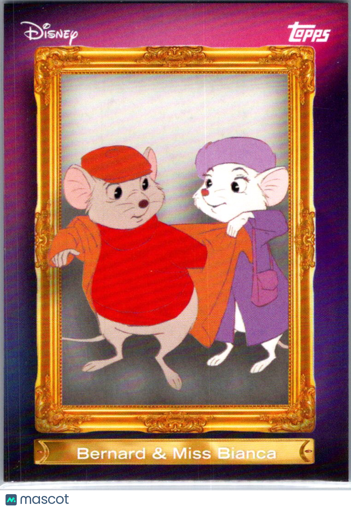 2026 Topps Disney Neon Brnard & Miss Bianca #FF-7