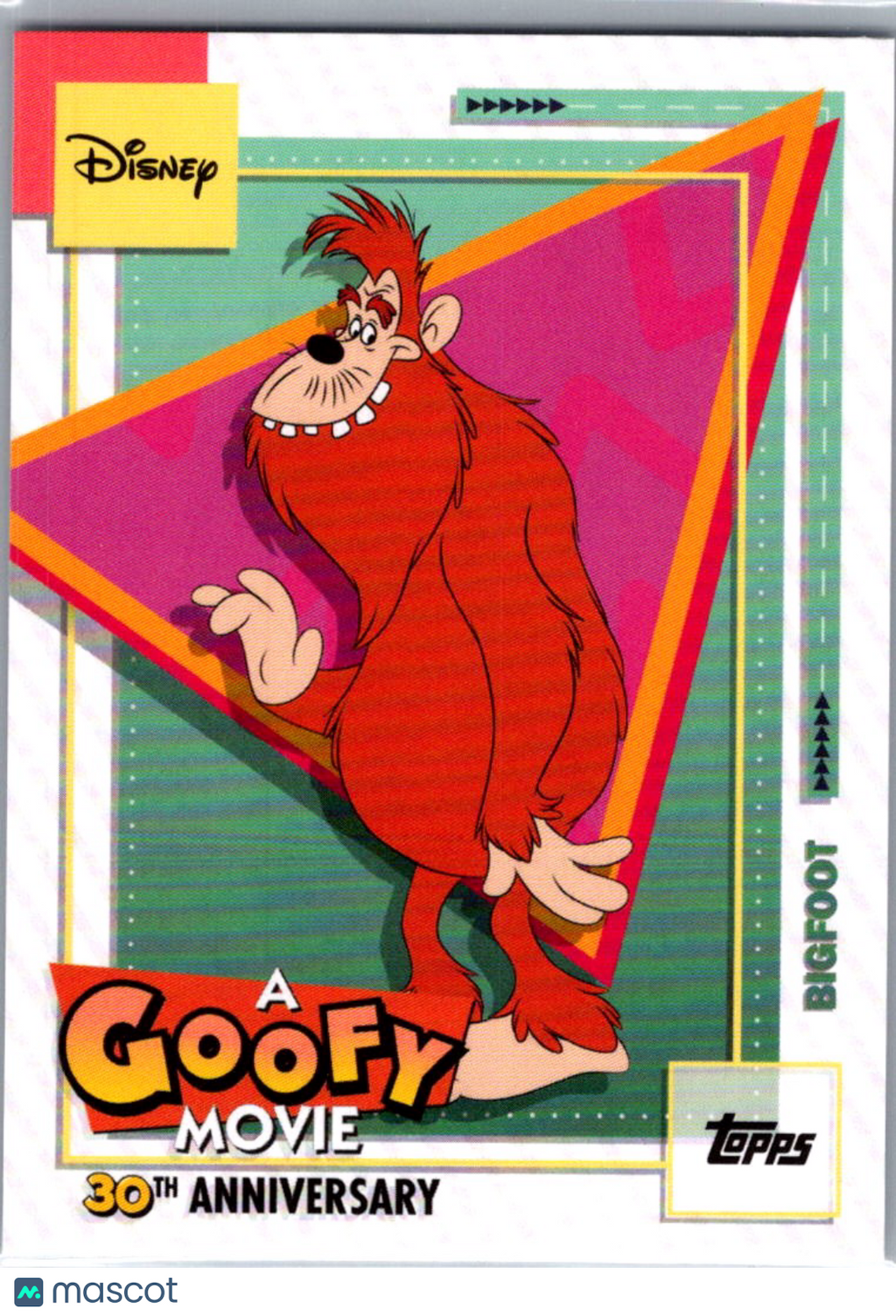 2026 Topps Disney Neon Bigfoot #AGM-7