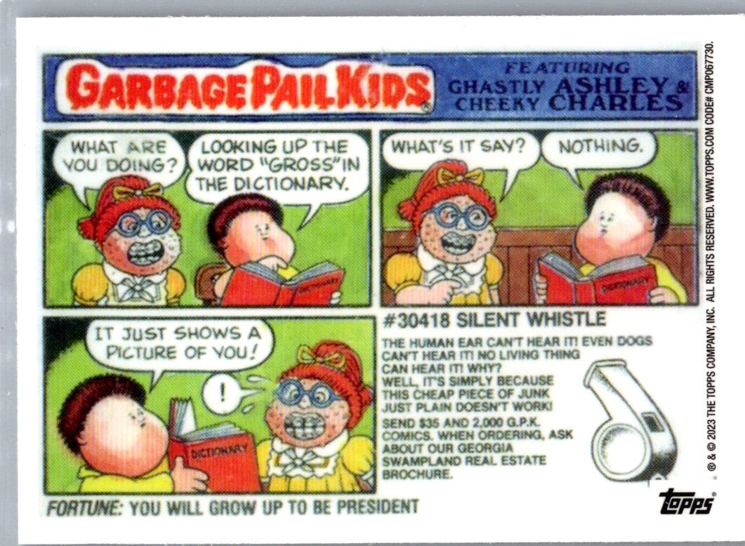 2023 Topps Garbage Pail Kids Intergalatick Manuel Labor Sticker #230a