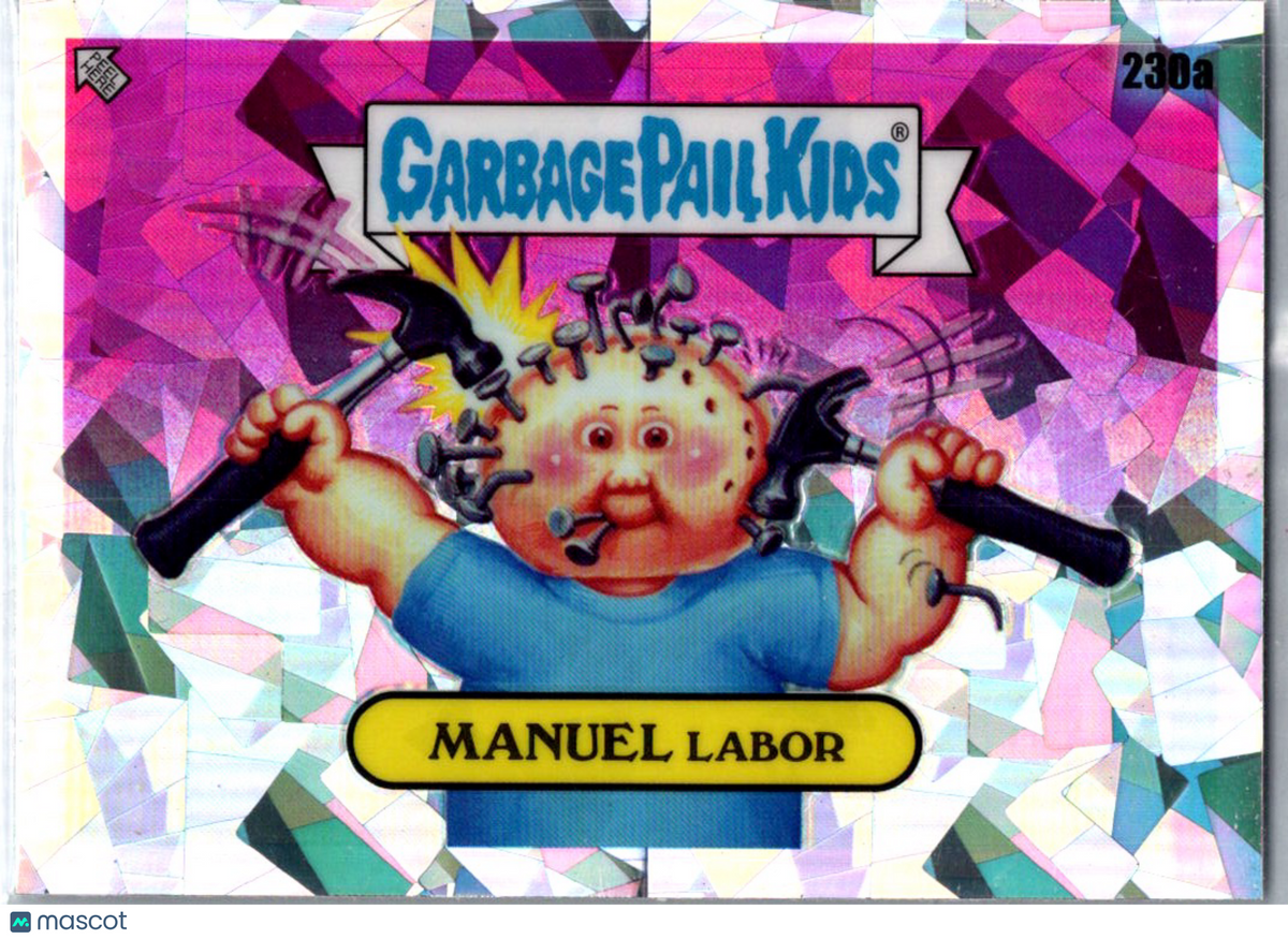 2023 Topps Garbage Pail Kids Intergalatick Manuel Labor Sticker #230a