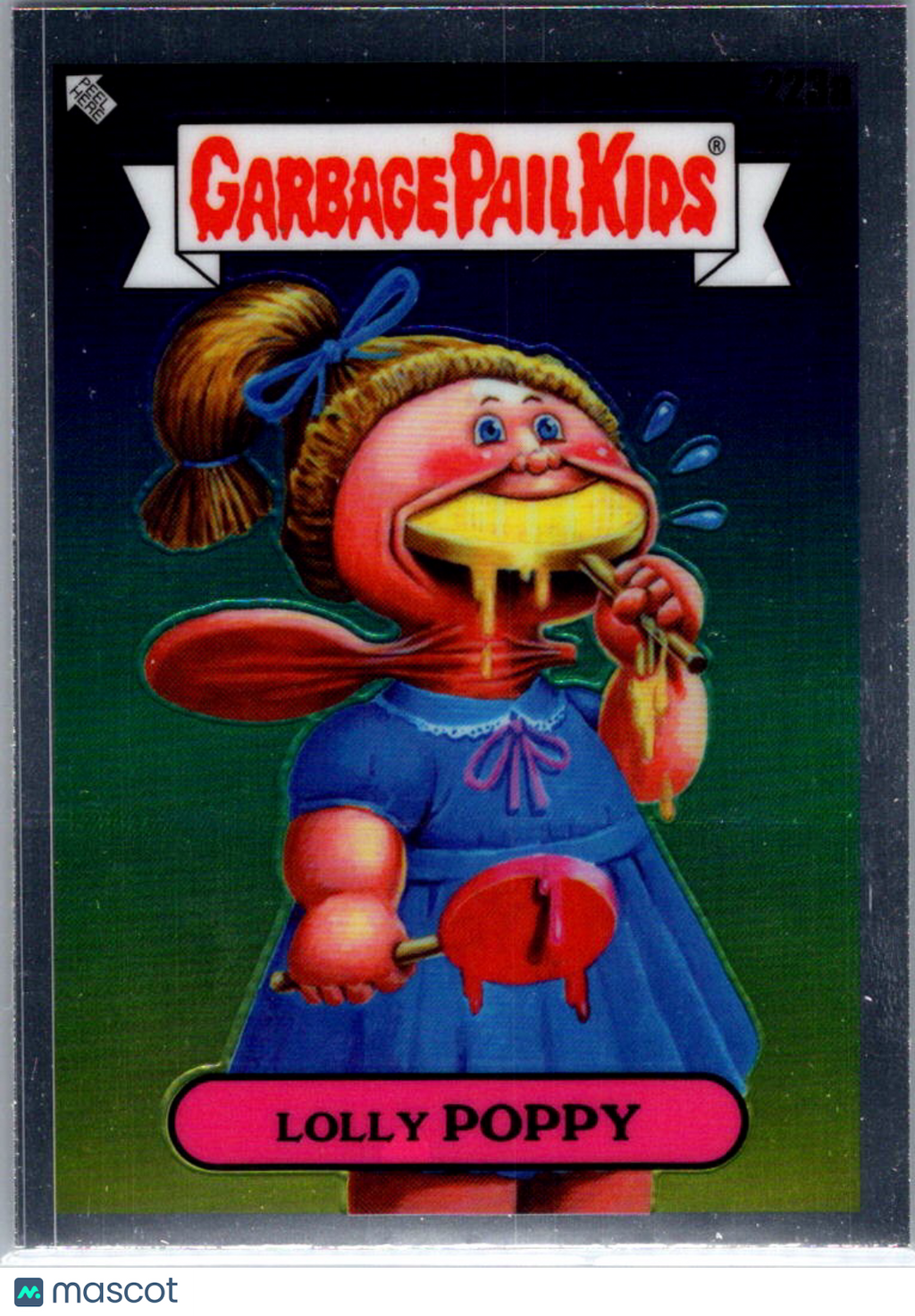 2023 Topps Garpage Pail Kids Lolly Poppy Sticker #24b