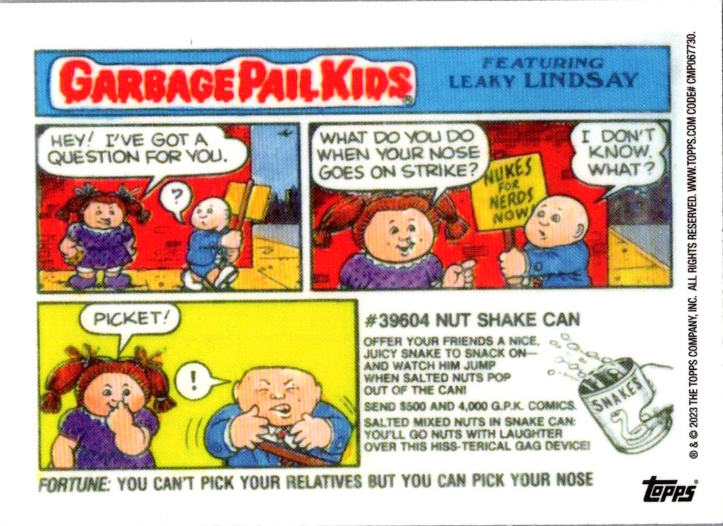 2023 Topps Garbage Pail Kids Chrome Coy Roy #211b