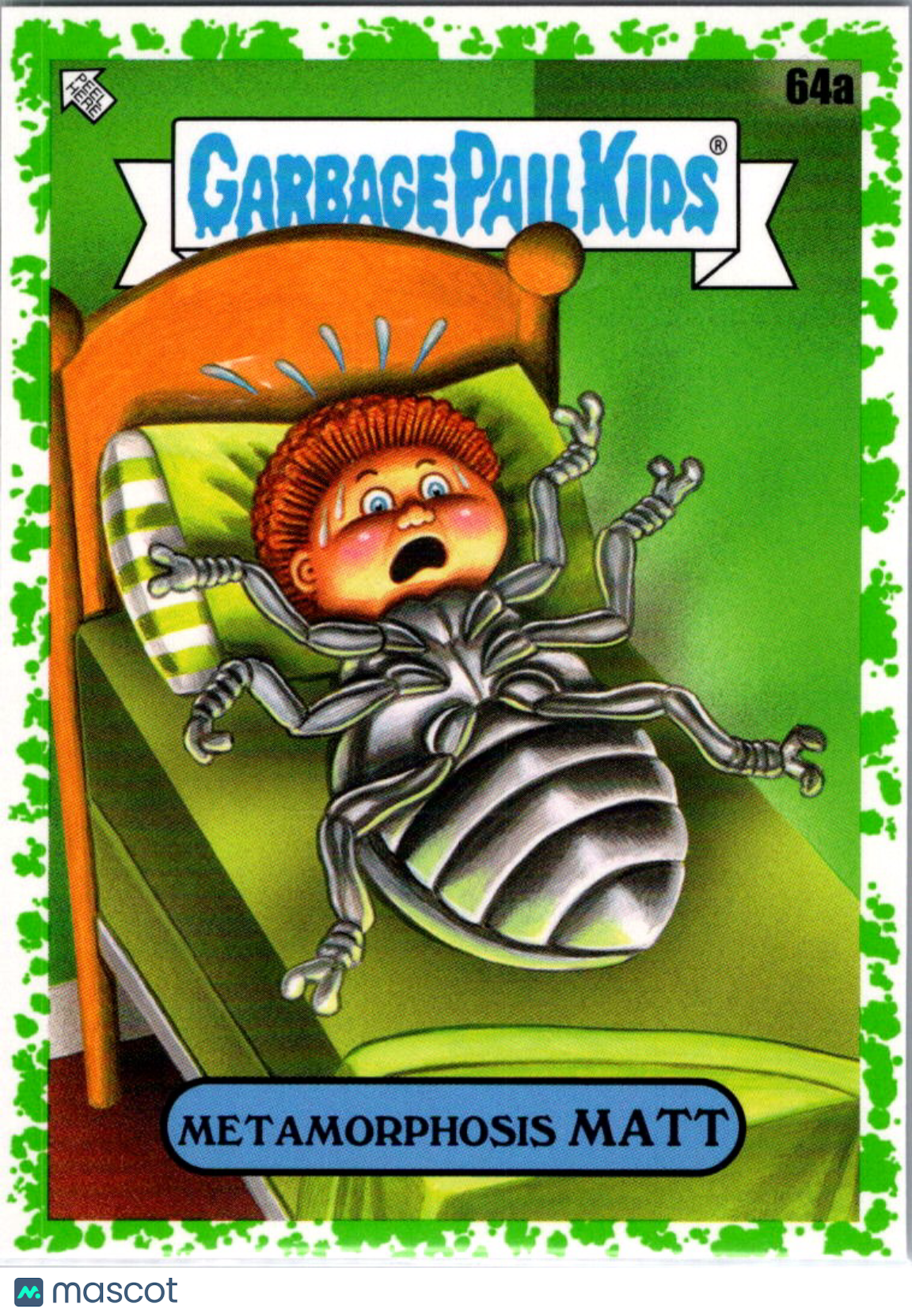 2022 Topps Garbage Pail Kids Book Worms Metamorphosos Matt #64a
