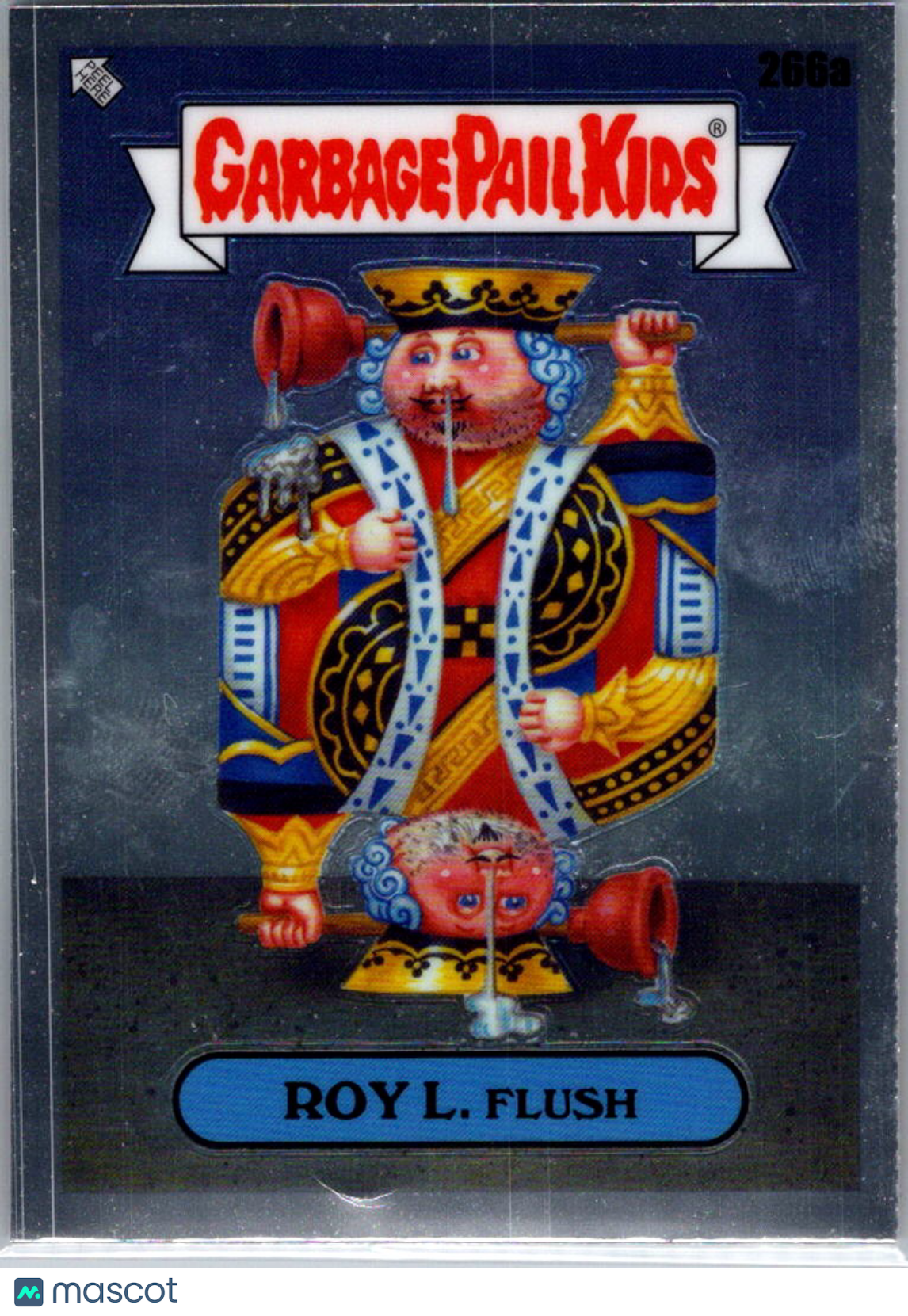 2024 Topps Garbage Pail Kids Chrome Series 7 Roy L. Flush Sticker #266a