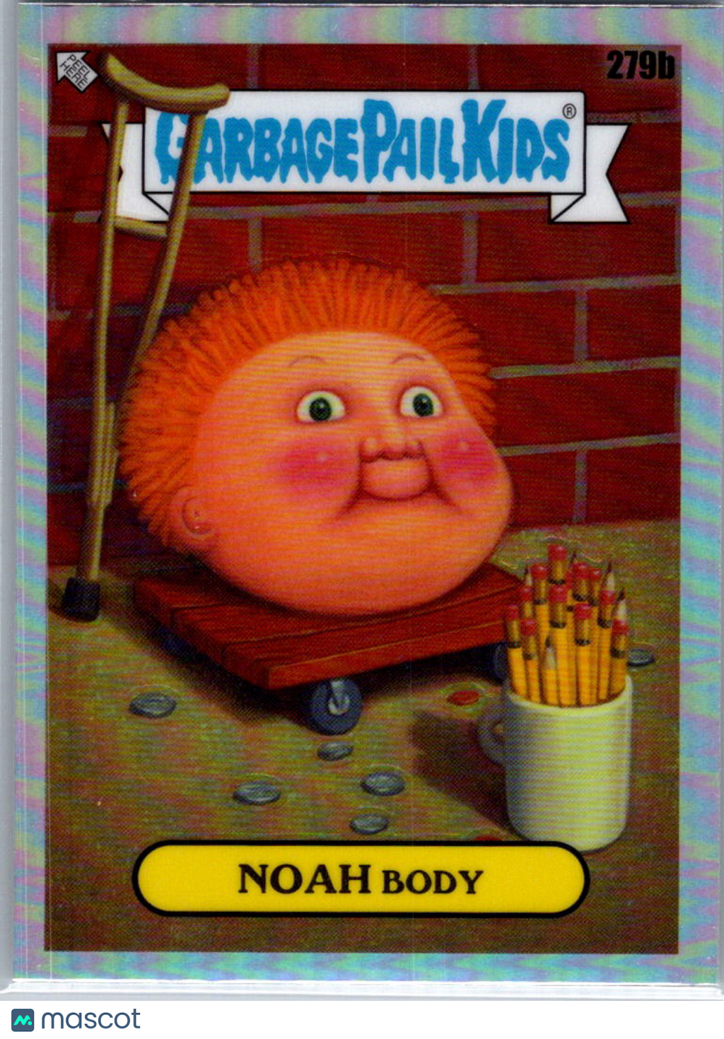 2024 Topps Garbage Pail Kids Chrome Noah Body #279b