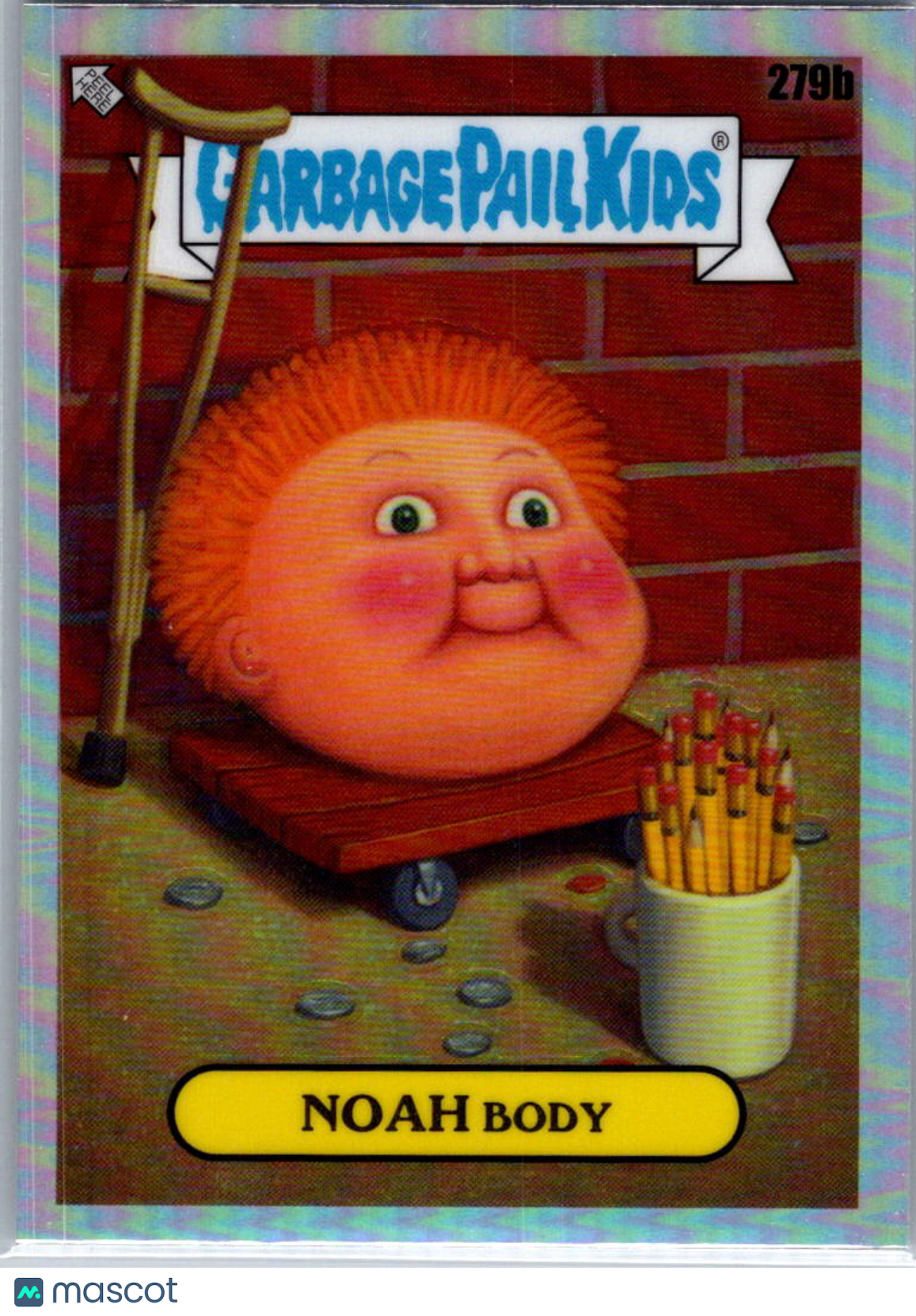 2024 Topps Garbage Pail Kids Chrome Noah Body #279b