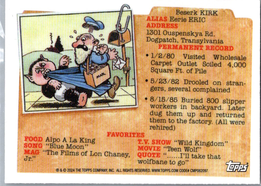 2024 Topps Garbage Pail Kids Chrome Banana Anna #276b